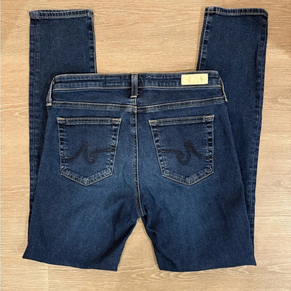 AG Adriano Goldschmied B-Type 02 Cigarette Jeans 27 Dark Wash Straight - Picture 9 of 14